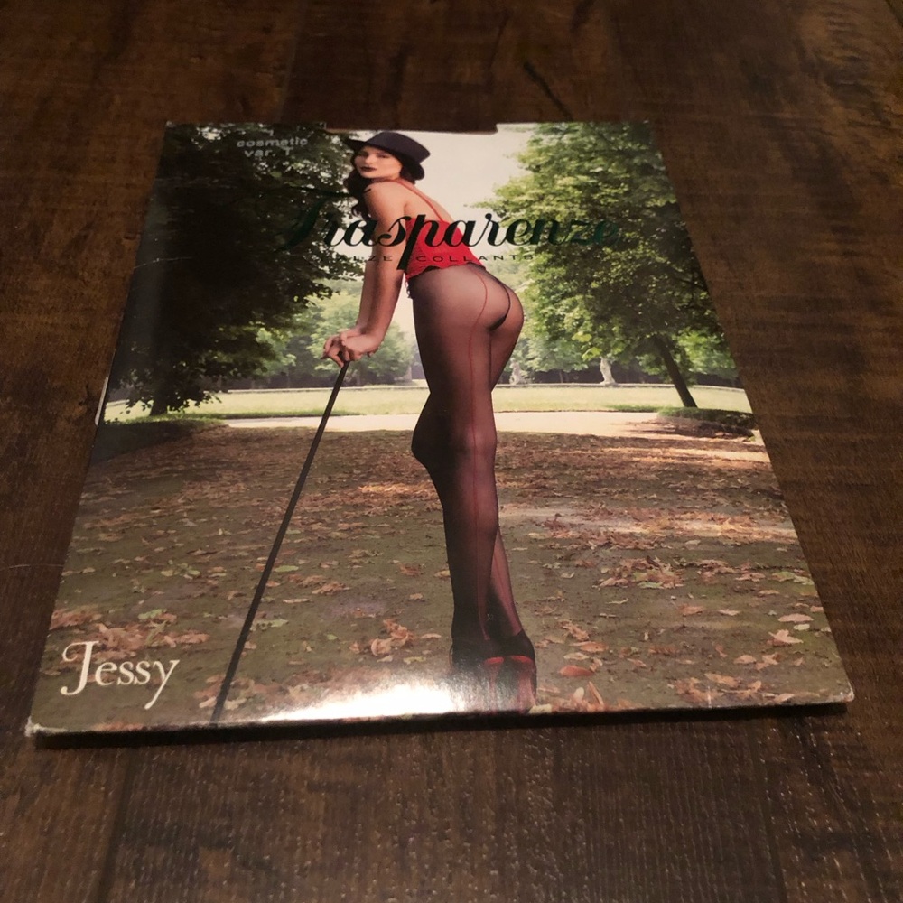 NWT- Trasparenze Jessy Tights in Nude